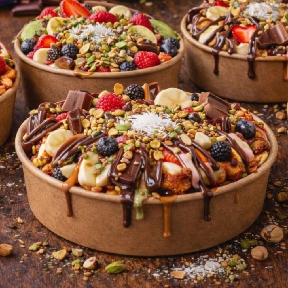 Rood Muz Bowl