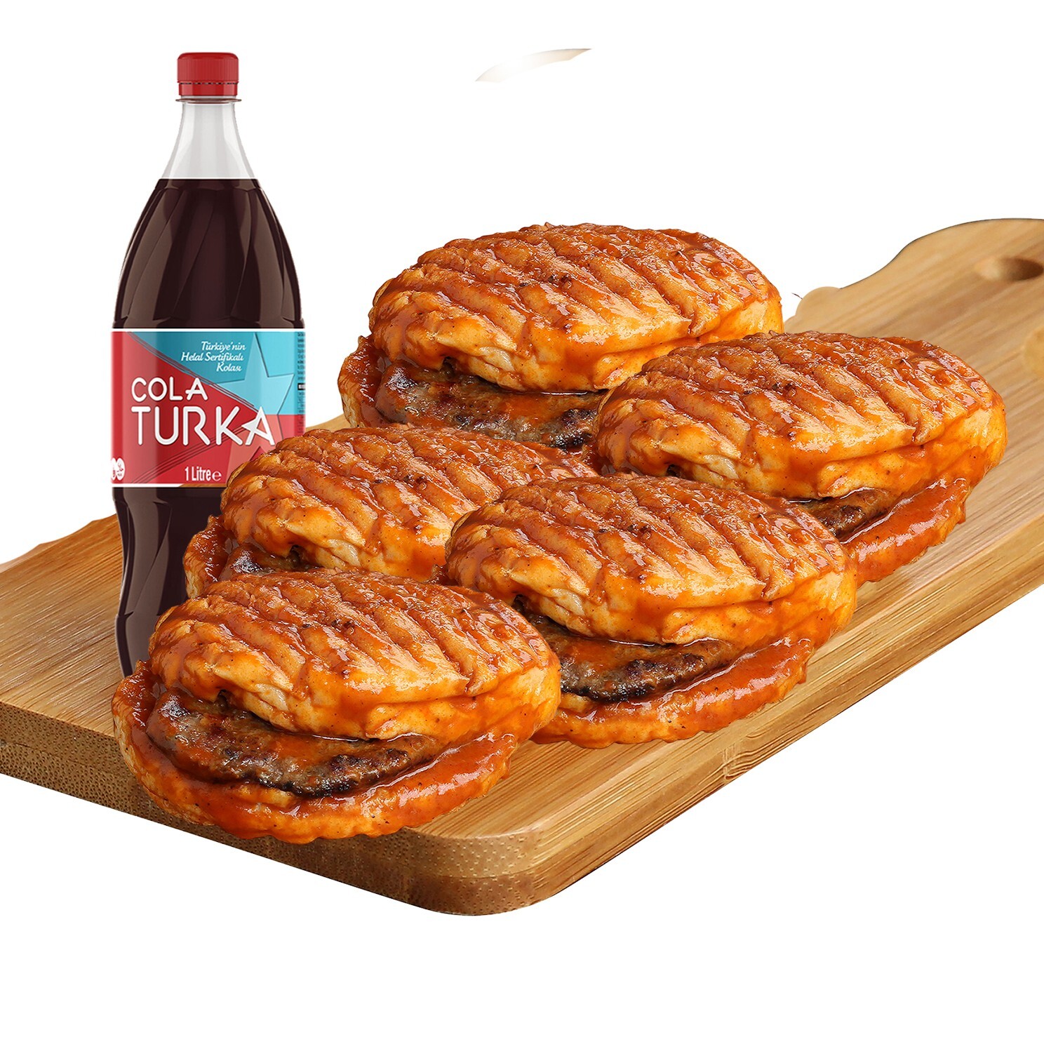 Islak Hamburger 1l Kola (5'li)
