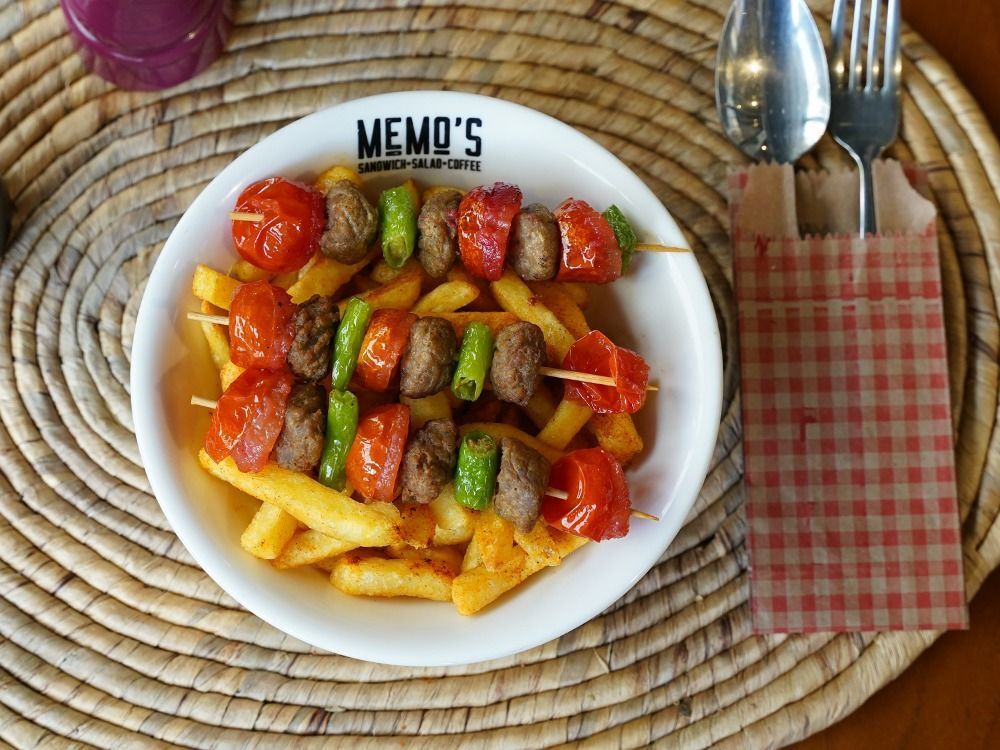 Çöp Şiş Köfte Patates