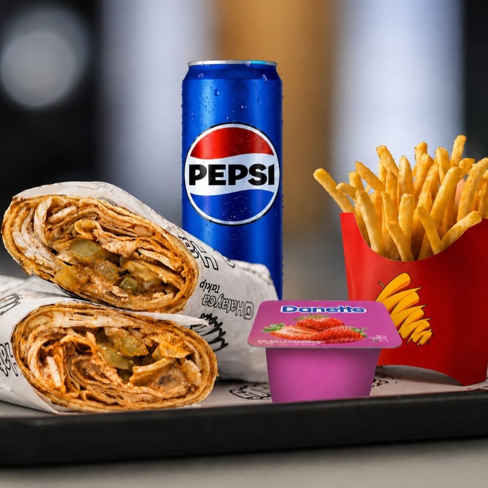 Hatay Gurme Menü (80 gr) + Pepsi (330 ml)