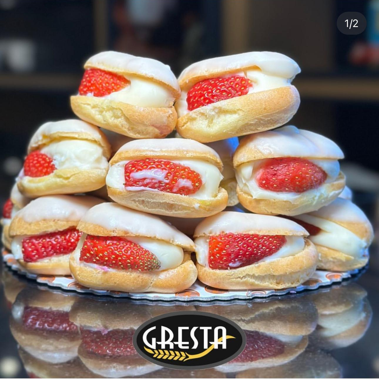 Çilekli ekler (500gr)