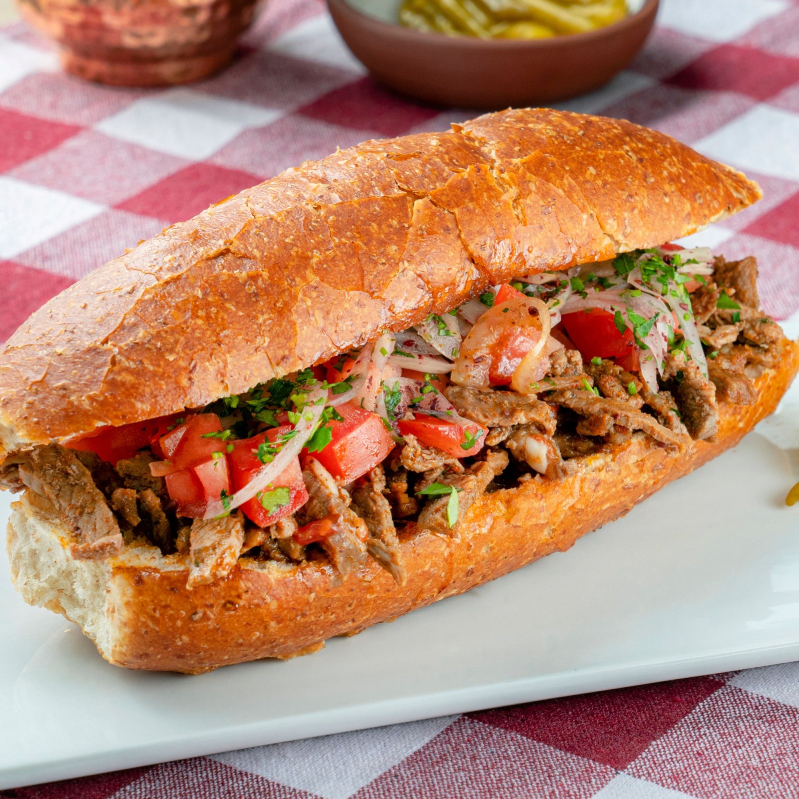 4lü Ekmek Arası Tavuk Tantuni Menü