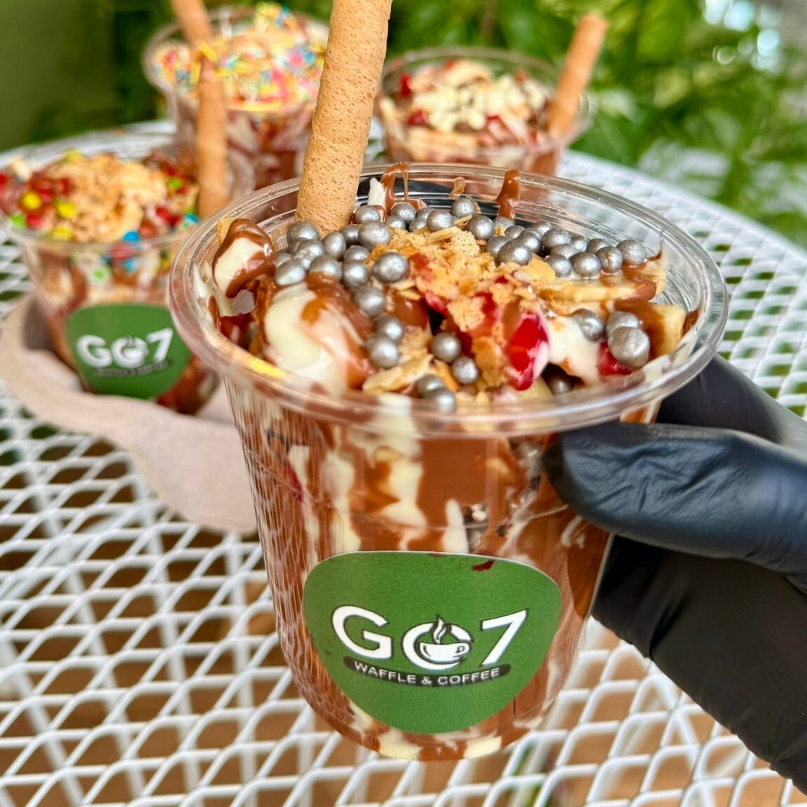 Go7 Sütlü Bardak Waffle