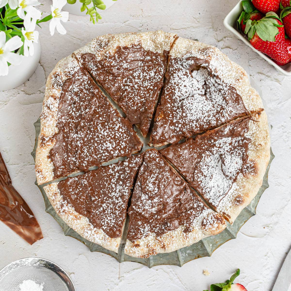 Nutellalı Pizza