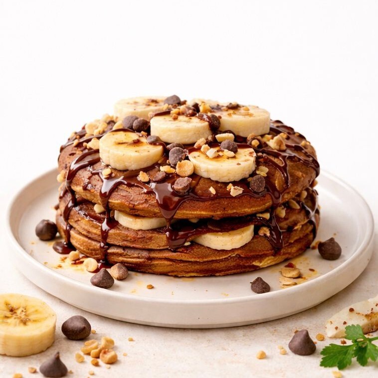 Choco Banana Pancake