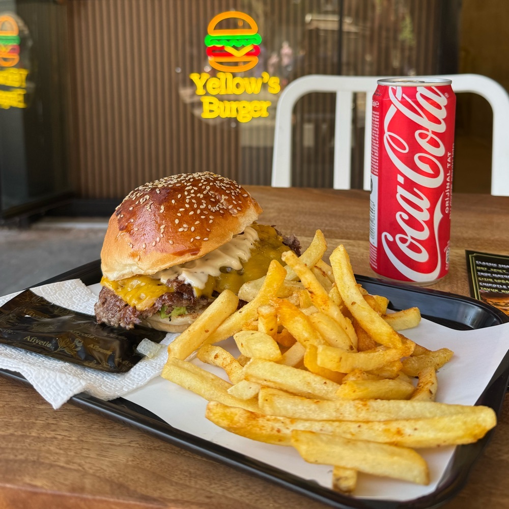 Just Cheesy Smash Burger