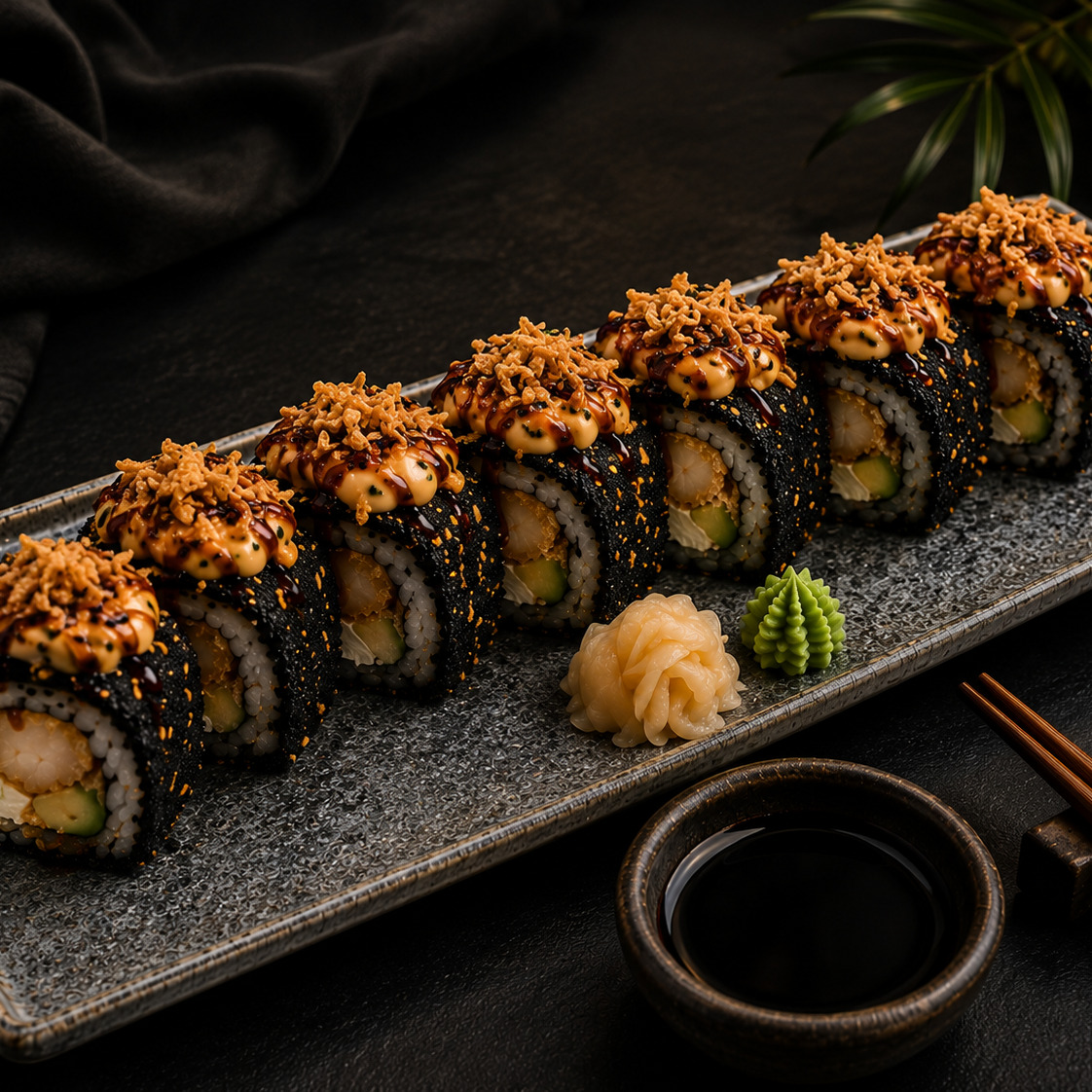 Black Dragon Roll (8 Adet)
