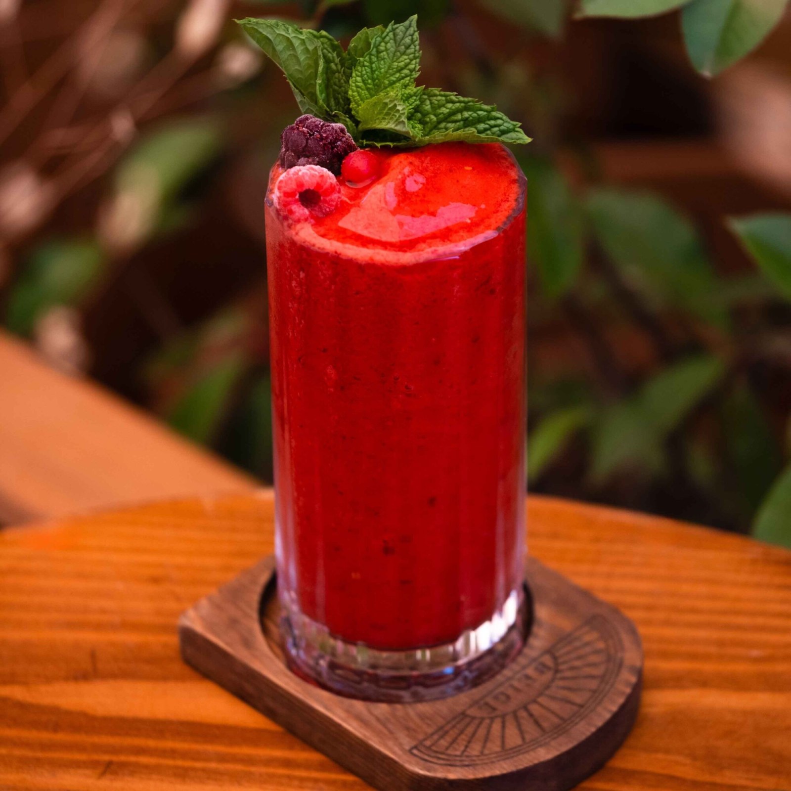Kırmızı Orman Meyveli Smoothie