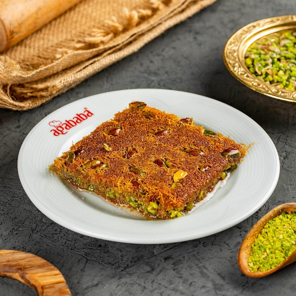 Fıstıklı Düz Kadayıf (500 Gram)
