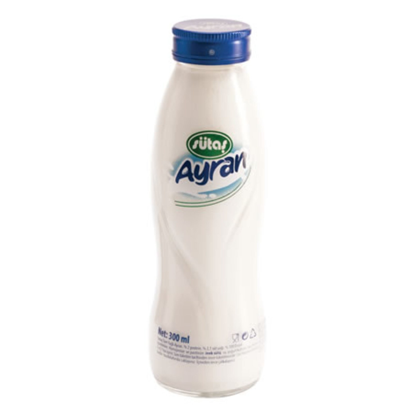 Sütaş Cam Şişe Ayran (300ml.)