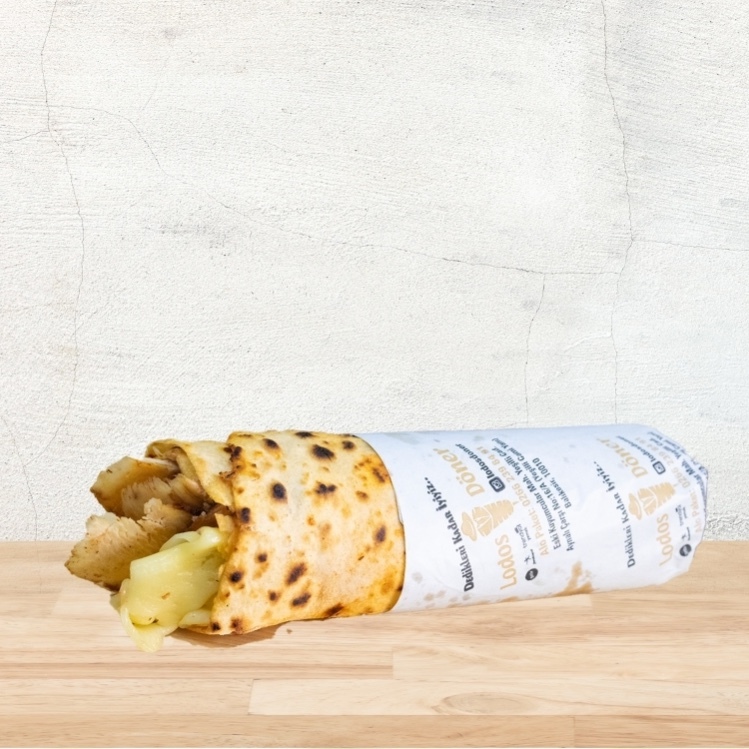 Lodos Kaşarlı Tavuk Döner Dürüm