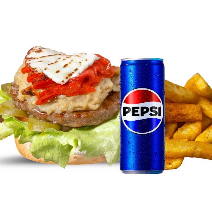 Köz Sebzeli Burger Menü