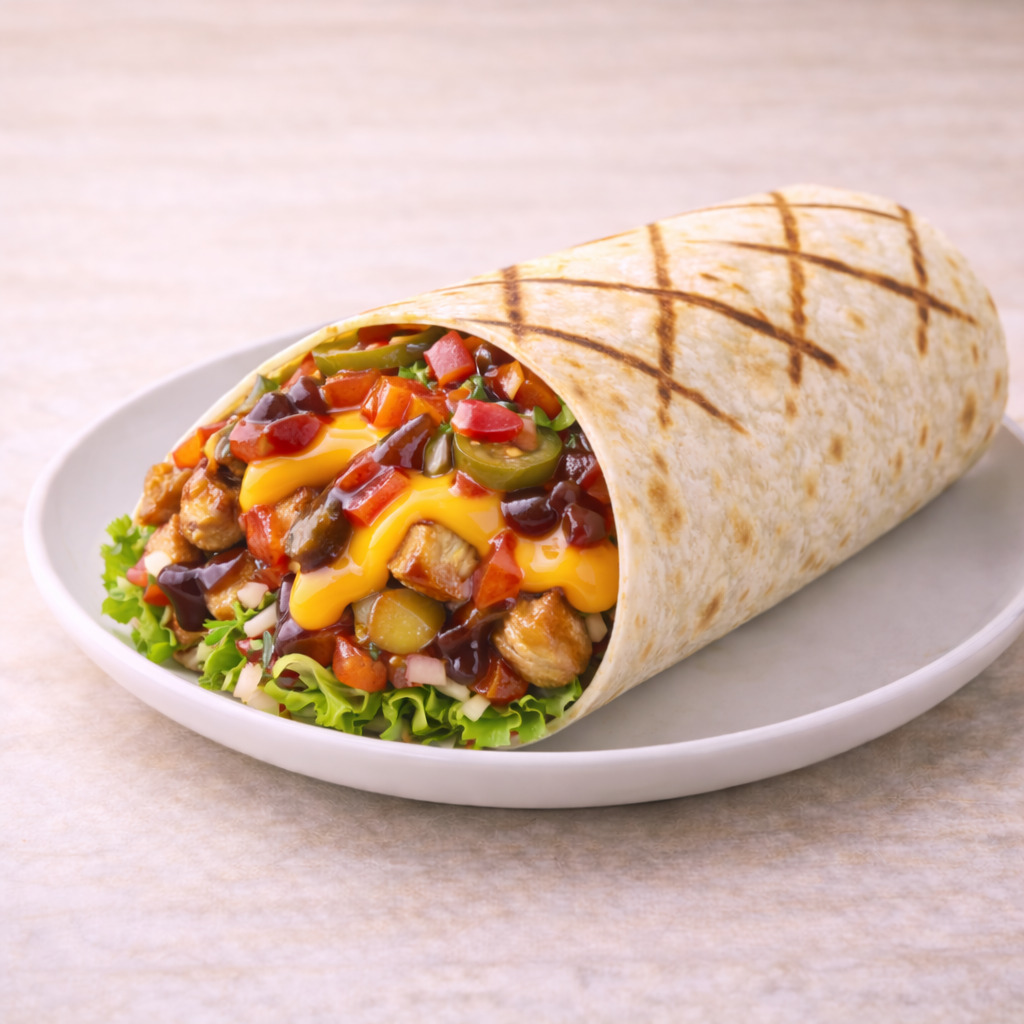 Hot Chili Chicken Wrap