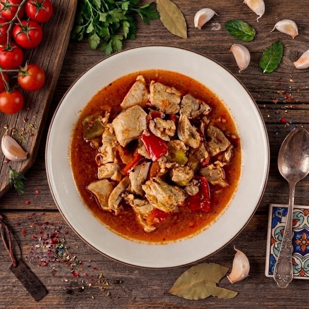 Acılı Tavuk Sote (230 Gr)