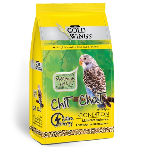Gold Wings Classic Chit Chat Muhabbet Kuşu Konuşturucu ve Kondisyon Yemi 150 gr