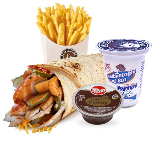 Mega Tavuk Döner Menü