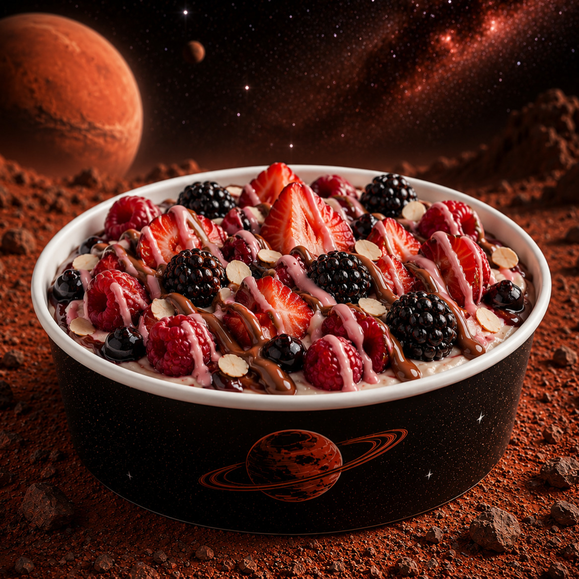 Mars Waffle Bowl (Mega Boy)