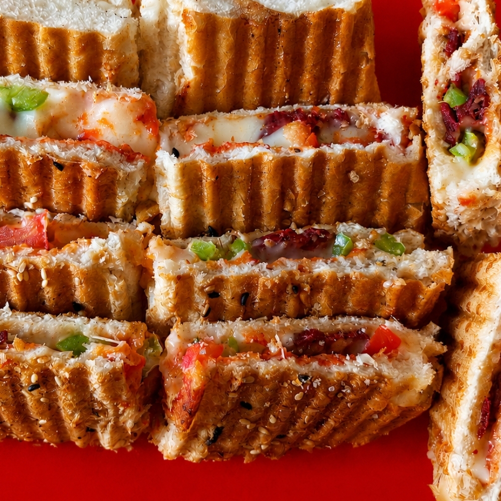 Sebzeli karışık tost