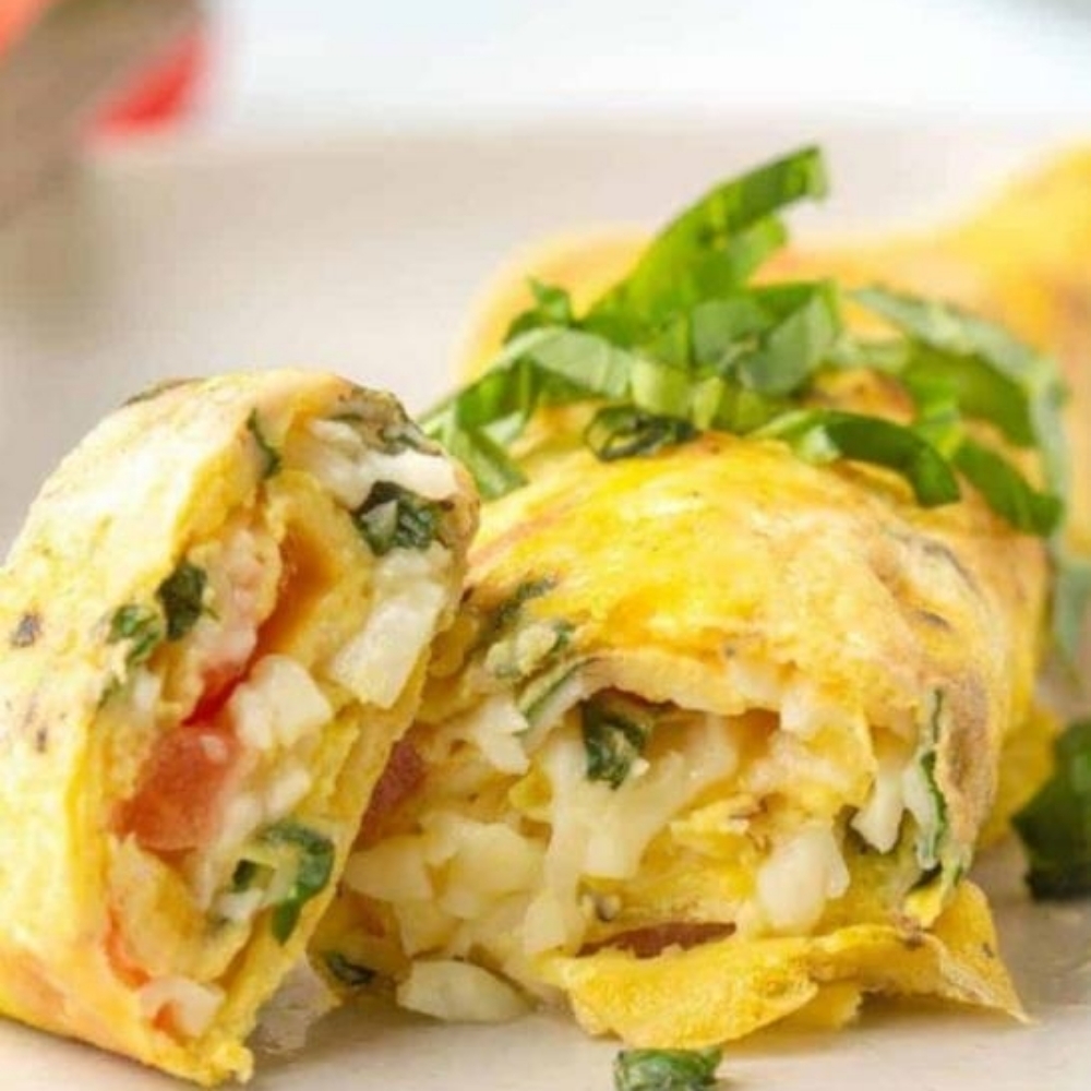Sebzeli Rulo Omlet
