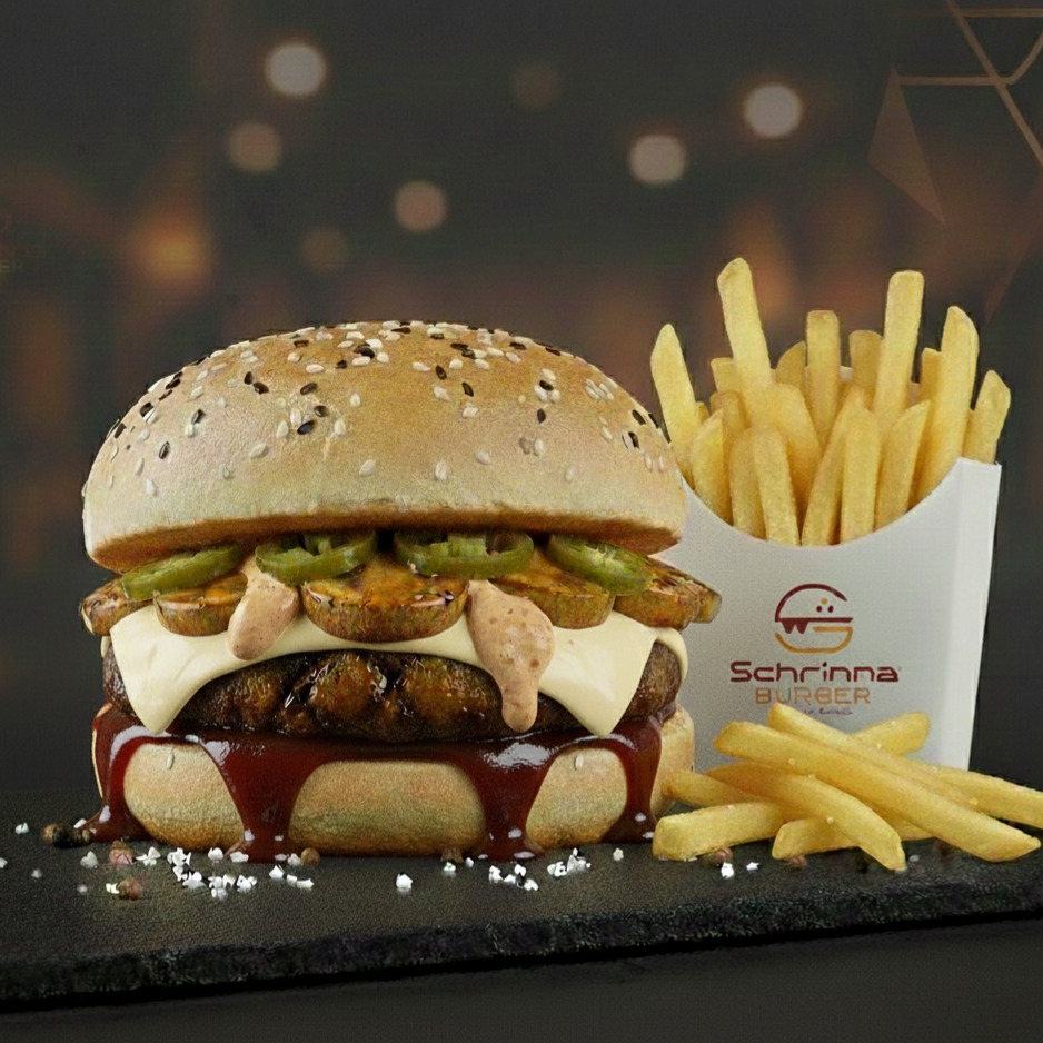 Ateşin Gölgesi Burger & Patates Kızartması Menü