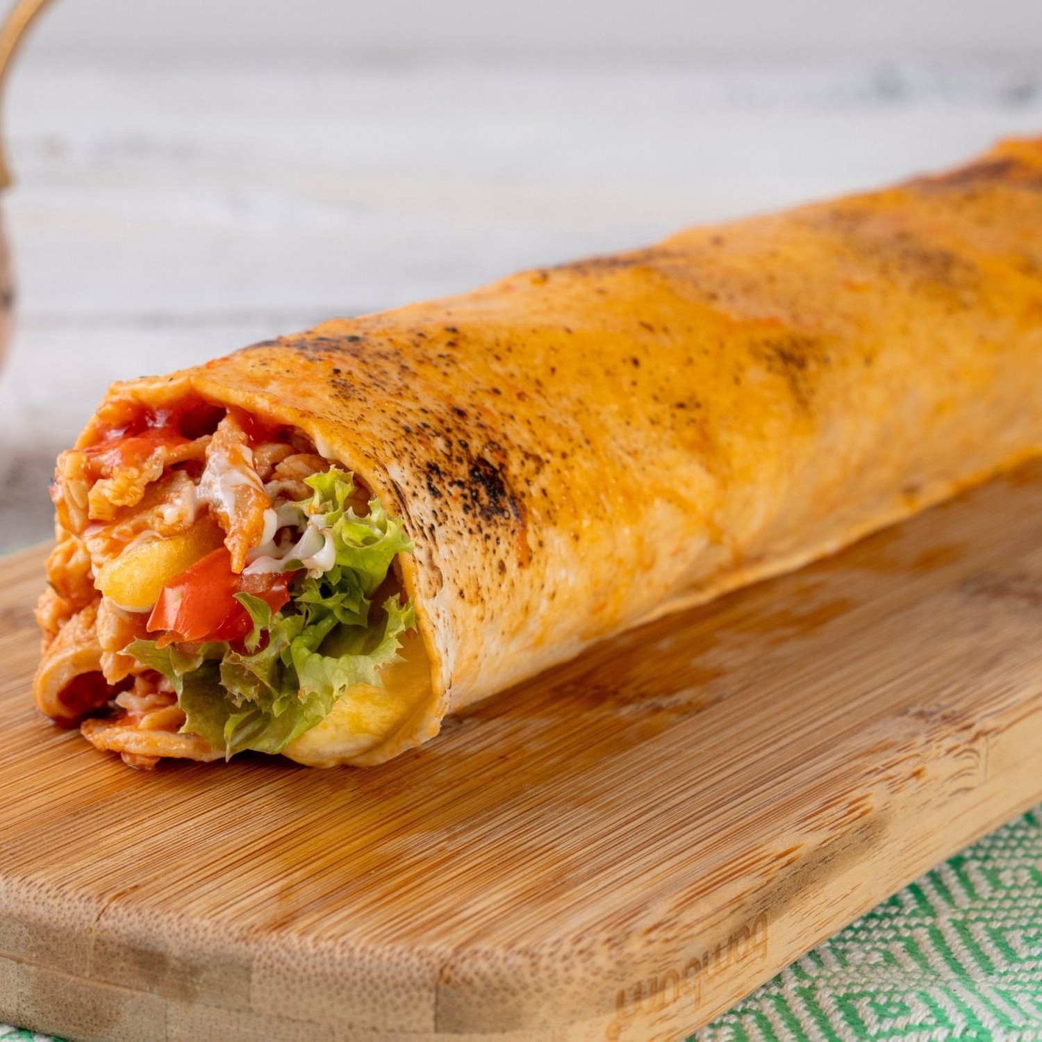 Zurna Kaşarlı Tavuk Döner Dürüm