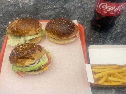 3 Lü Hamburger Menü