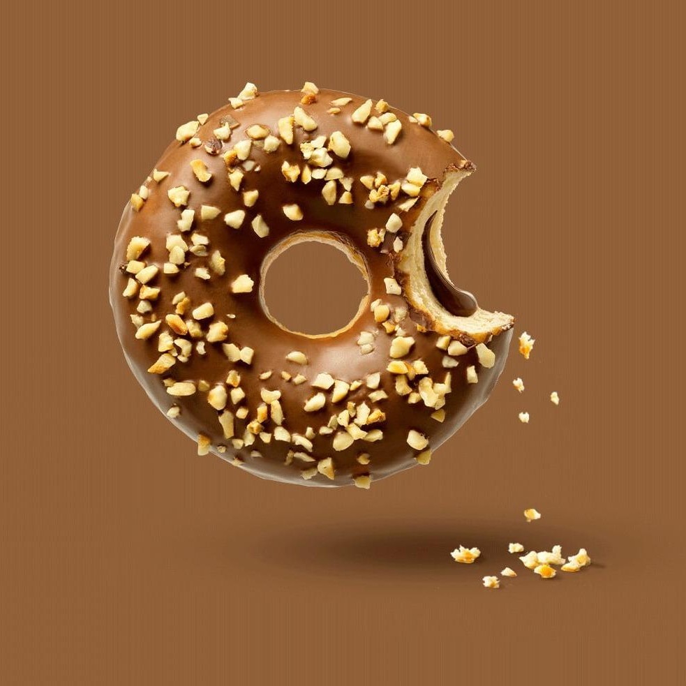 Donut Çikolata Fındıklı
