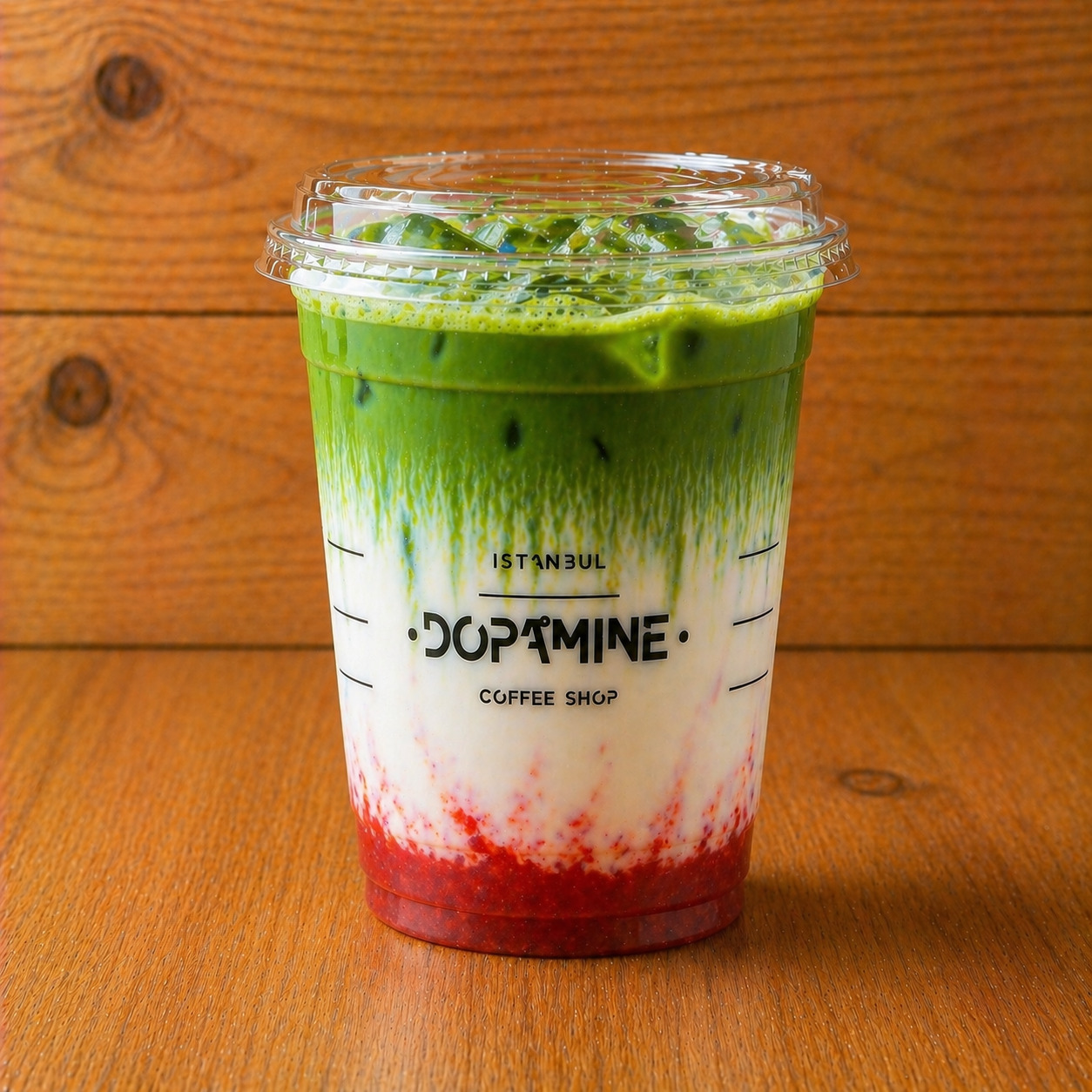 Strawberry Matcha Latte
