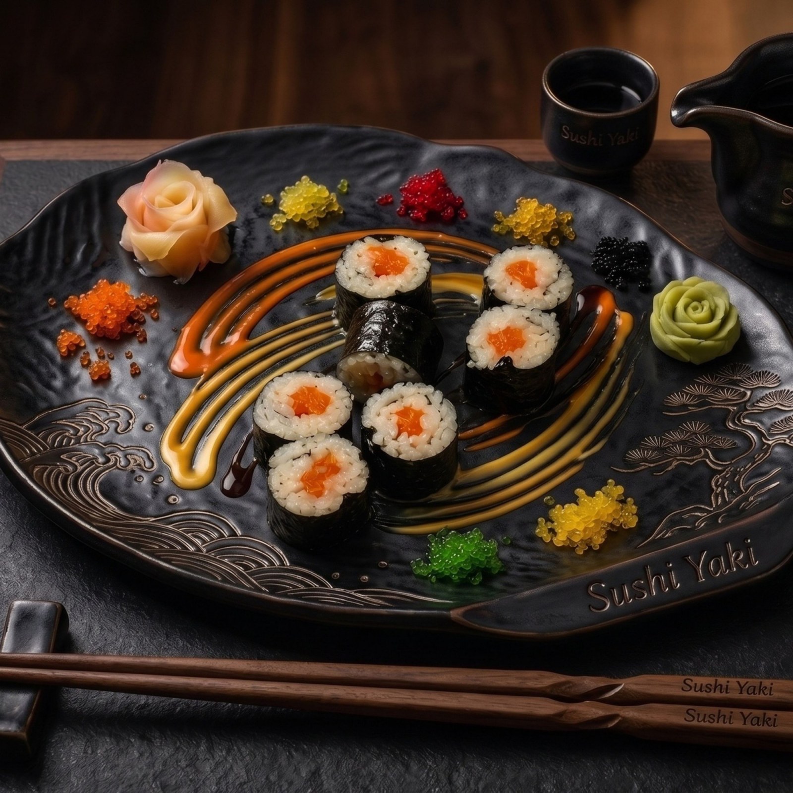 186- Sake Maki Roll (6 Pcs.)