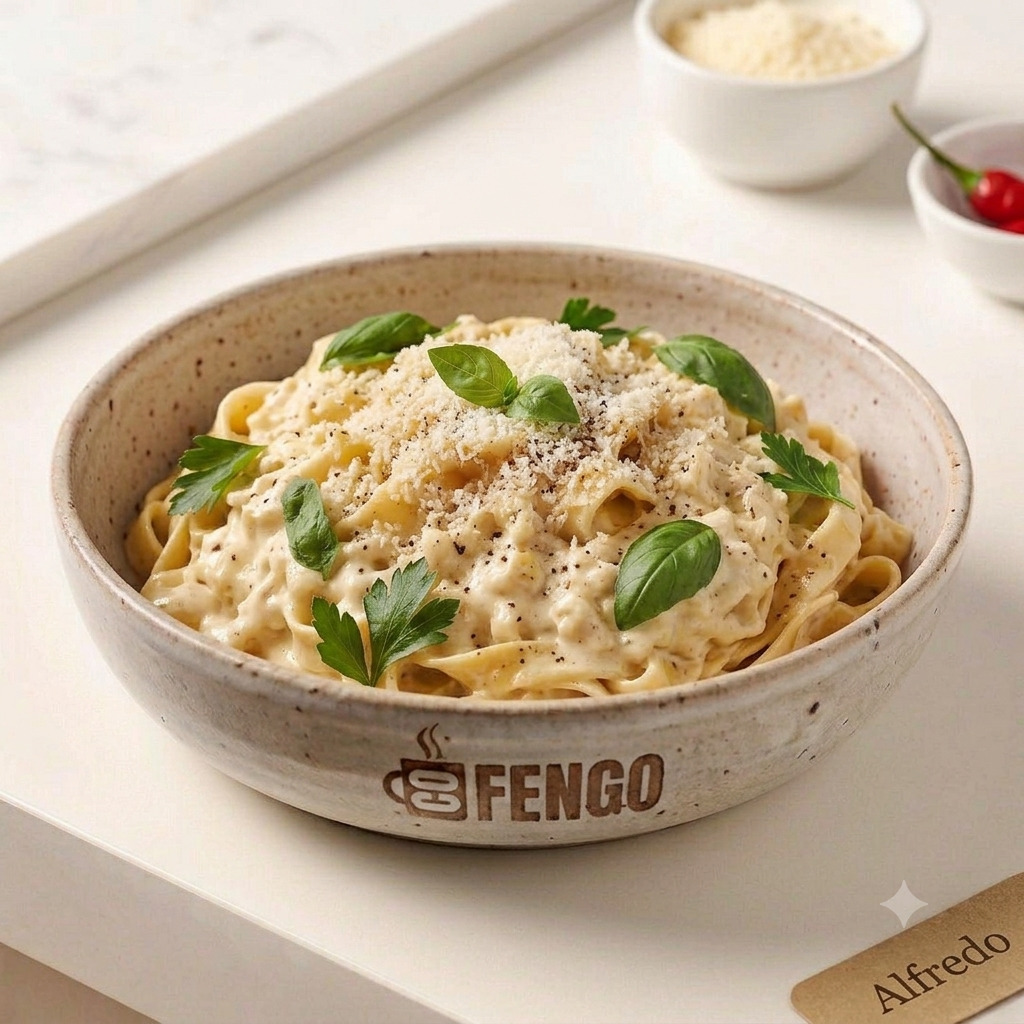 Fettucini Alfredo Makarna