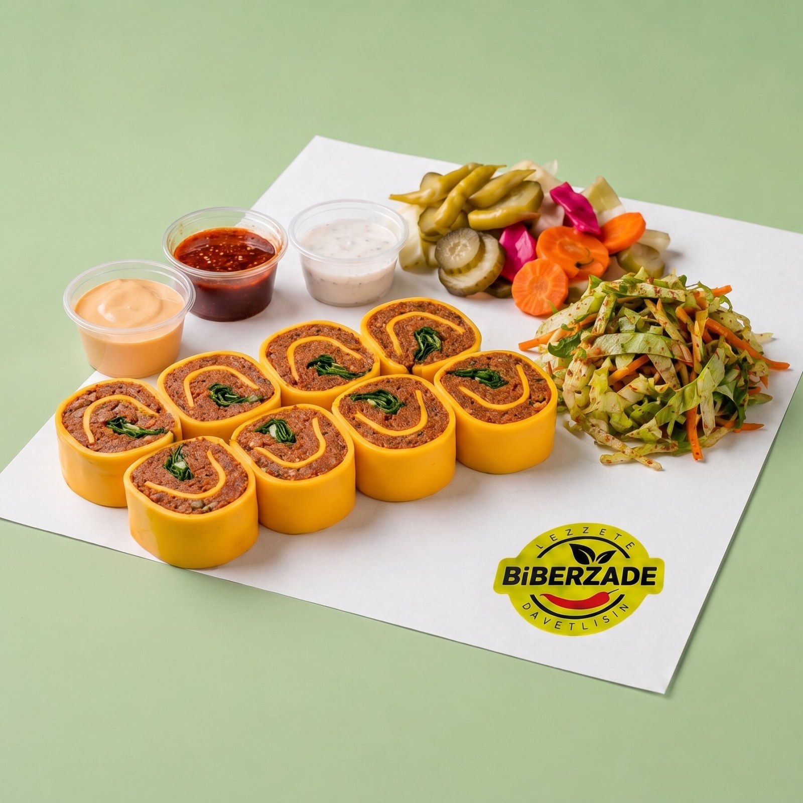 Cheddar Sushi Rolls (250 Gr.)