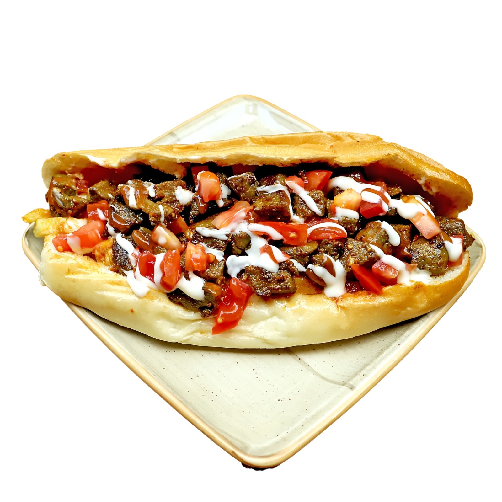 Arnavut Ciğerli Patates Ekmek