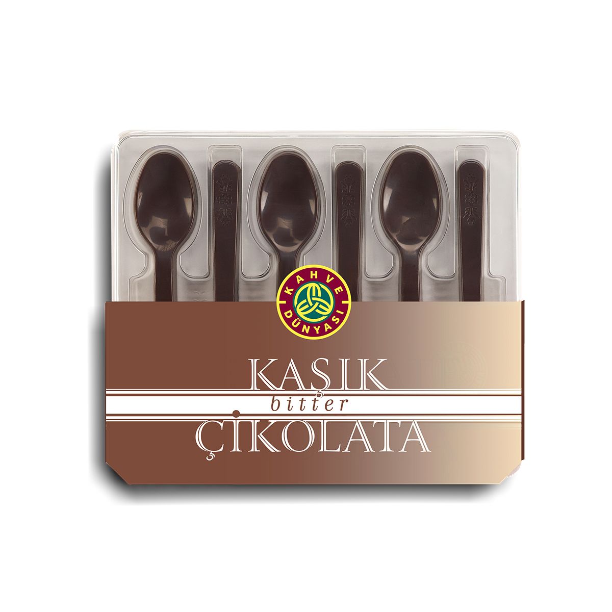 6'lı Bitter Kaşık Çikolata