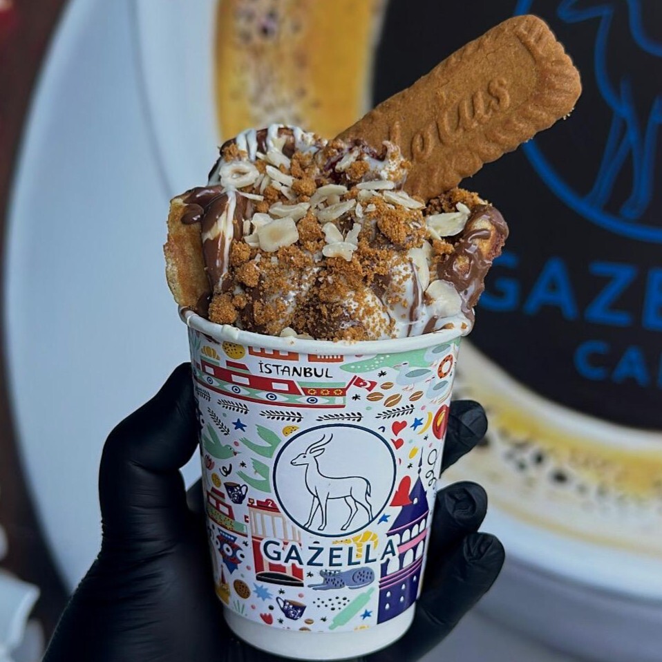 Lotuslu Bardak Waffle