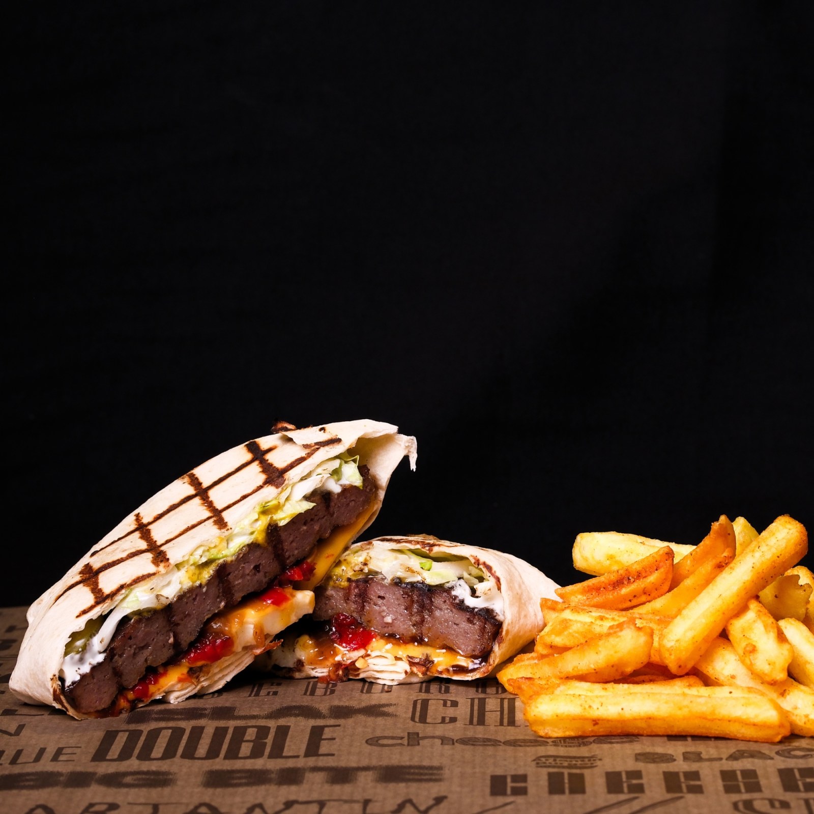 Wrap Burger (Handmade)