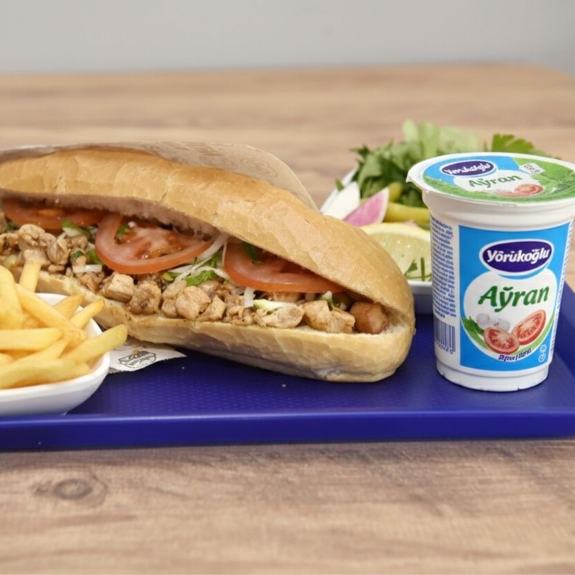 Ekmek Arası Tavuk Sote Menü 2