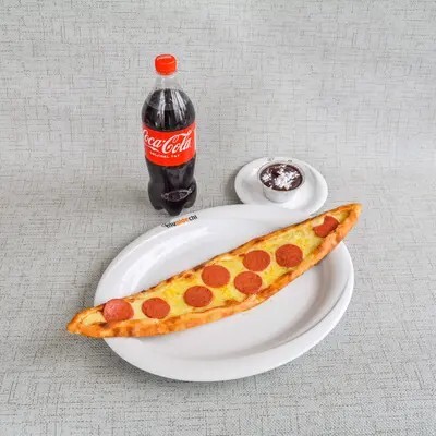 2'li Sucuklu Kaşarlı Pide Menü