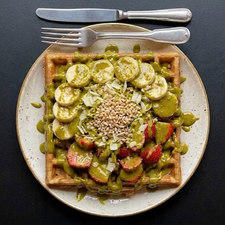 Pistachio Waffle (Büyük Hamur)