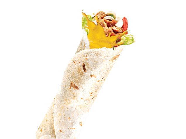 CHEDDAR/KAŞAR Tavuk Döner Dürüm (100gr.)