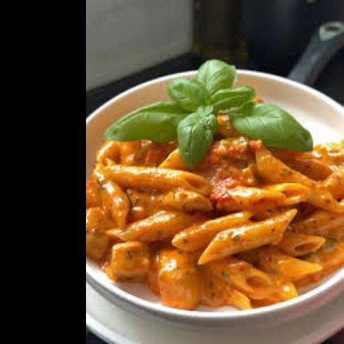 Sweet Chilli Soslu Tavuklu Makarna