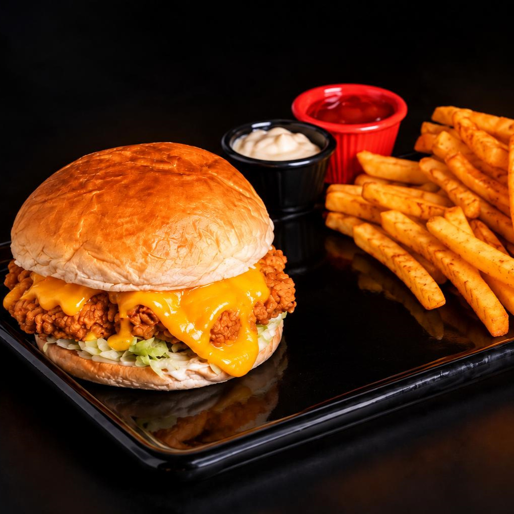 Cheese Bros Burger Menü