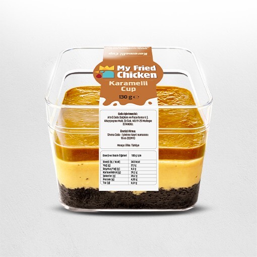 Karamelli Cup Pasta (130 gr.)