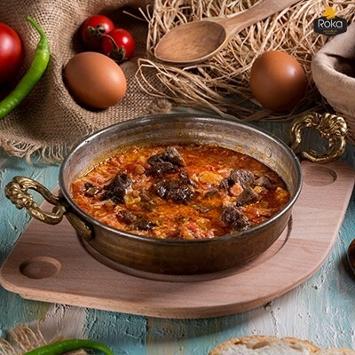 Tavada Kavurmalı Menemen