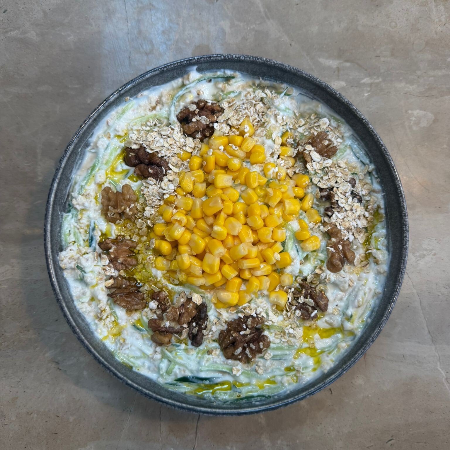 Yulaflı Mısır Salatası