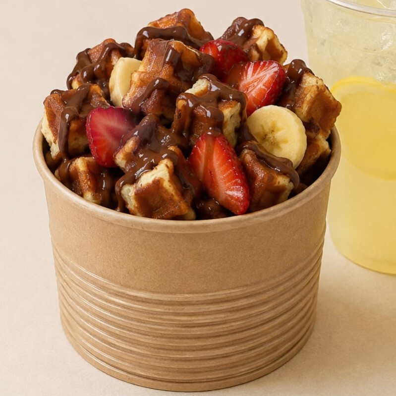 Kovada Waffle ( 1 ALANA 1 BEDAVA )