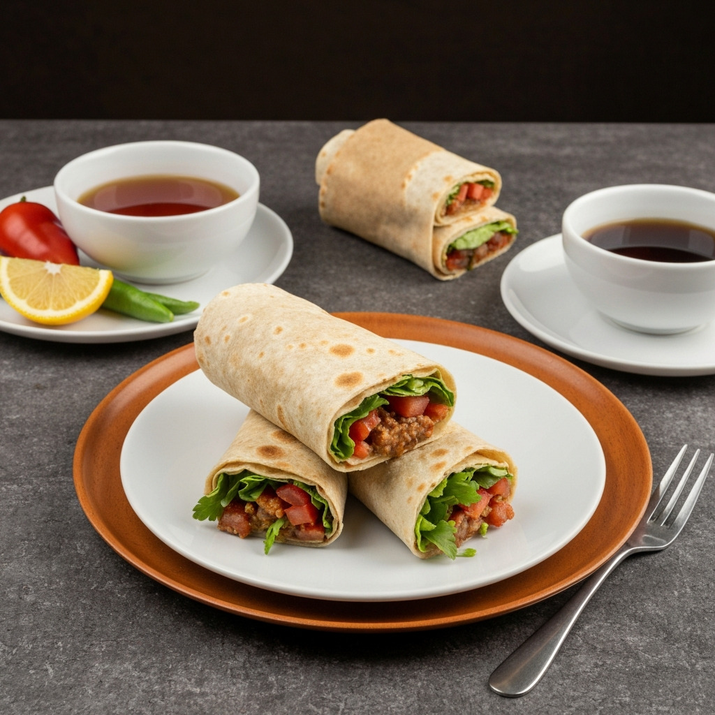 Izgara Tavuklu Wrap