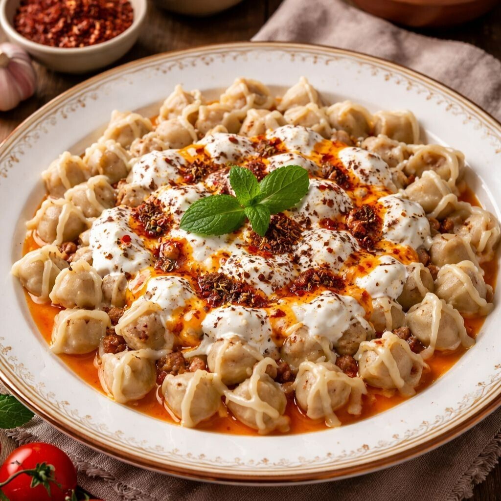 El Açması Bükme Mantı 2 Kişilik