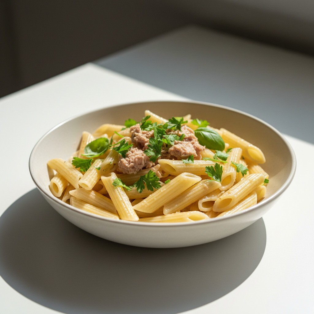 Ton Balıklı Penne