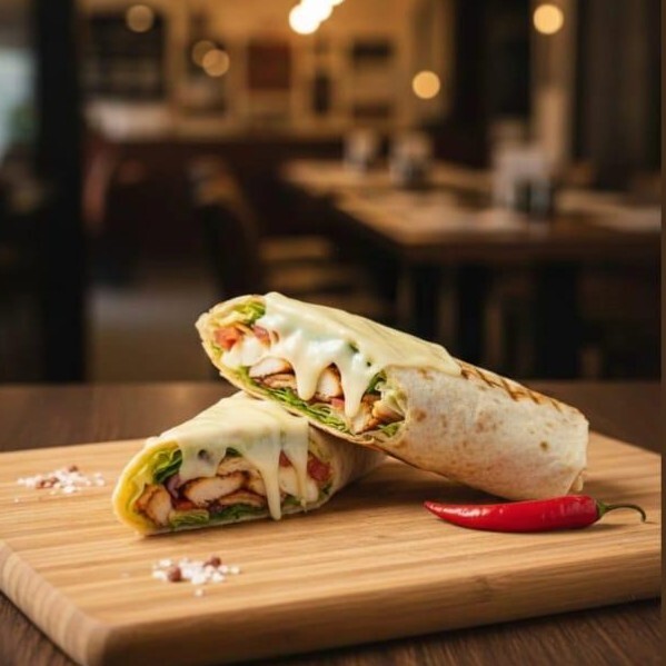 Kaşarlı Tavuk Döner Dürüm