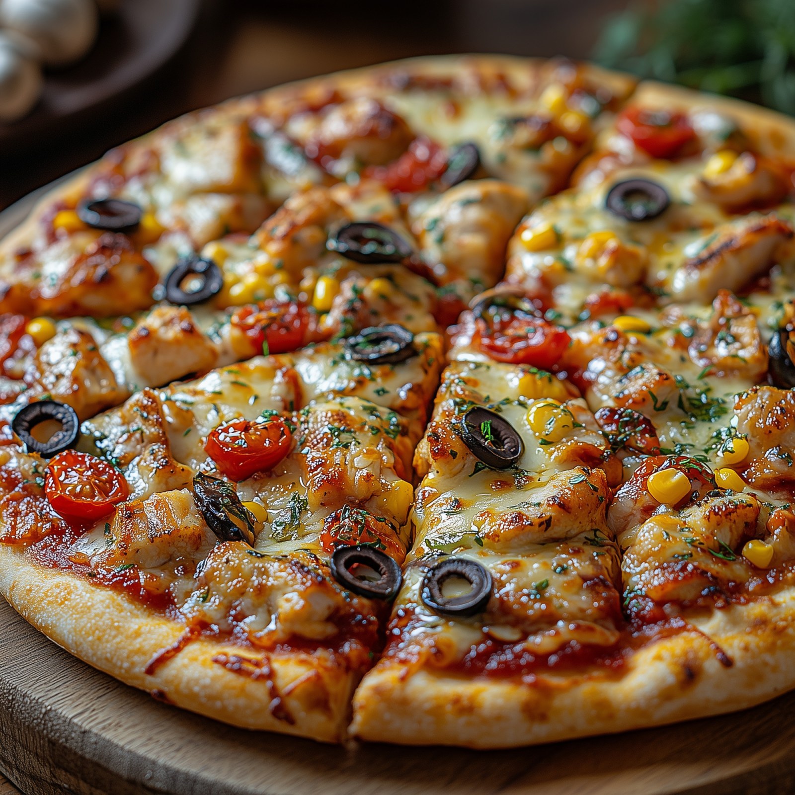 Chicken Pizza (Orta)